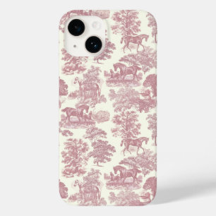Elegante Vintage Rosa Rosa Case-Mate iPhone 14 Hülle