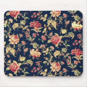 Elegante Vintage-Rosen-Blumen-Mauspad Mousepad