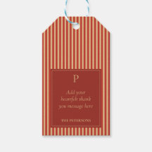 Elegante Vintage-Rot-Streifen-Weihnachtsfeier der