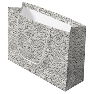 Elegante Vintage Spitze Große Geschenktüte