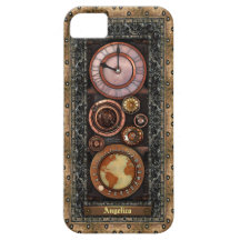 Elegante Vintage-Steampunk-Uhr