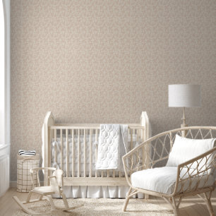 Elegante Vintage Stilschalen und Wanddekore Tapete
