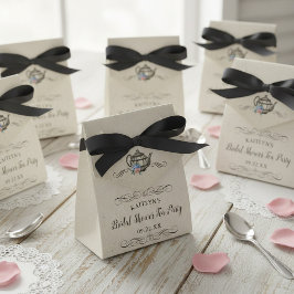 Elegante Vintage-Teeparty | Brautparty Geschenkschachtel