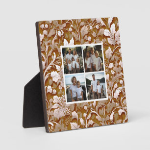 Elegante Vintage Terracotta boho Fotoplatte