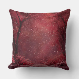 Elegante Vintage Weihnachts-Ornament Pillow Kissen