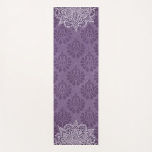 Elegante Violet Oriental Mandala Yoga Mat Yogamatte