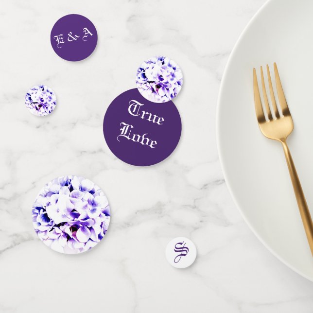 Elegante Violets Konfetti (Gruppe)