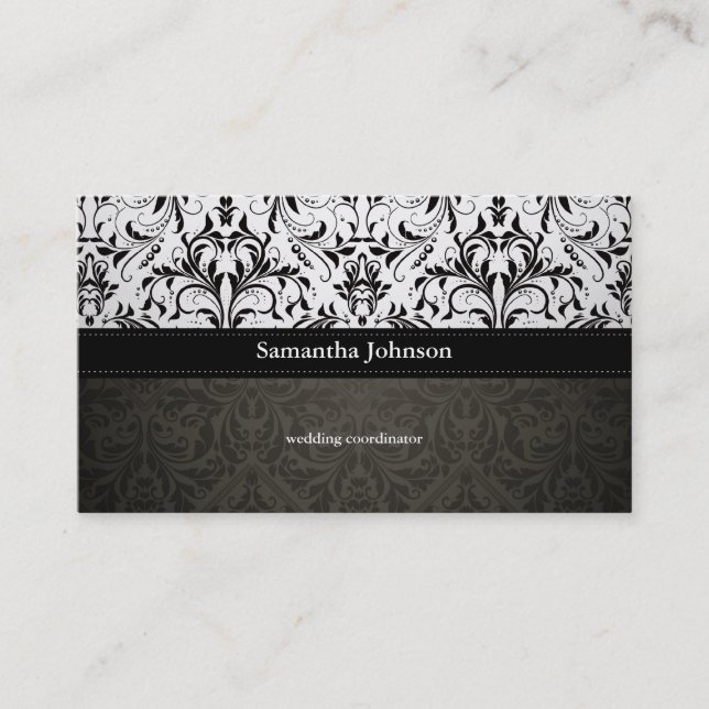 Elegante Visitenkarte (Vorderseite)