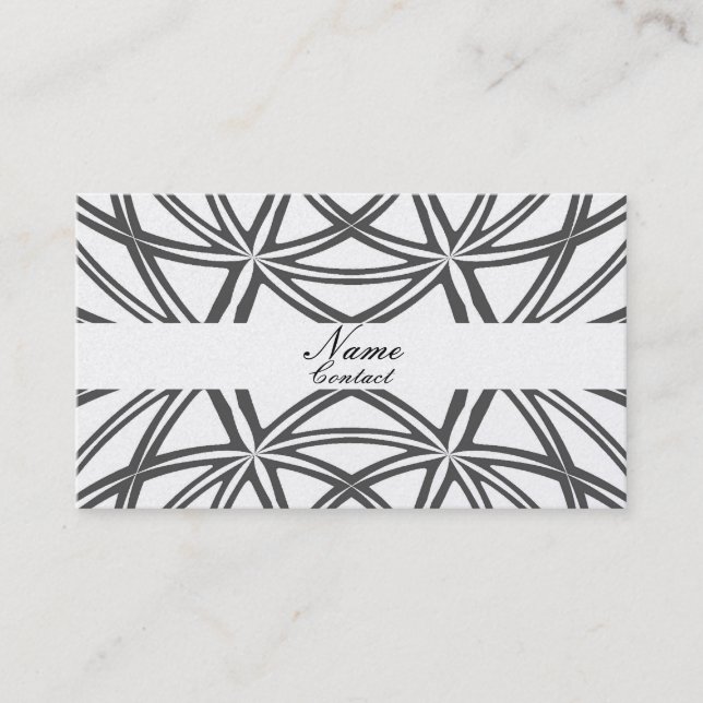 Elegante Visitenkarte (Vorderseite)