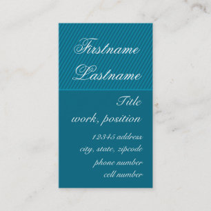 Elegante Visitenkarte