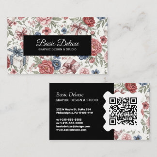 Elegante Visitenkarte - QR-Code