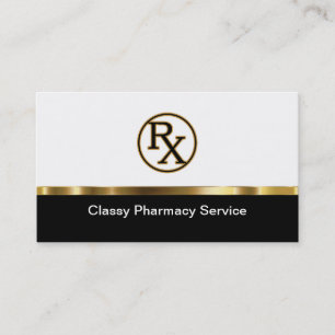 Elegante Visitenkarten für Online-Apotheken Visitenkarte