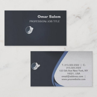 "Elegante Visitenkarten mit einem modernen und aus Visitenkarte