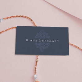 Elegante Visitenkartenvorlage für Juweliere | DP7 Visitenkarte