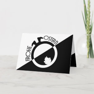 Elegante von Ostern für Deine Liebsten! Karte