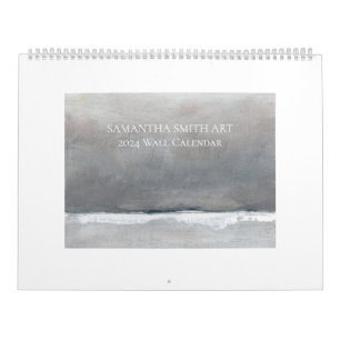 Elegante Vorlage für benutzerdefinierten Künstlerk Kalender