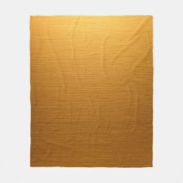 Elegante warme gebürstete Messing-Metalltextur Sti Fleecedecke