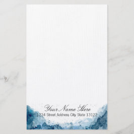 Elegante Wasserfarbe Briefpapier