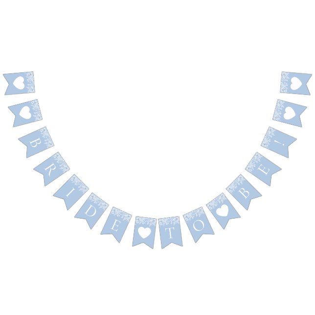 Elegante Wasserfarbe Eine blaue Brille zu sein Wimpelkette (Alle)