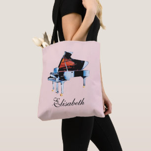 Elegante Wasserfarbe-Piano-Themen-Personalisierung