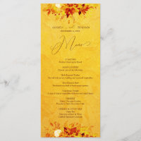 Elegante Wasserfarbe Rot und Gold Poinsettia Hochz