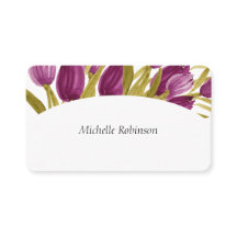 Elegante Wasserfarbe Tulip Blume Beruflich