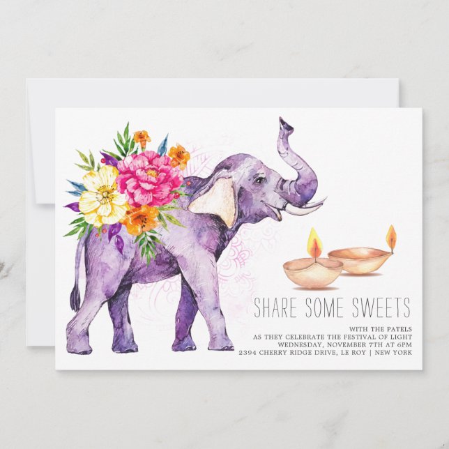 Elegante Watercolor (Vorderseite)