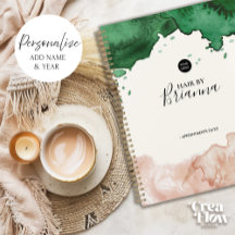 Elegante Watercolor Business Termin Buchung