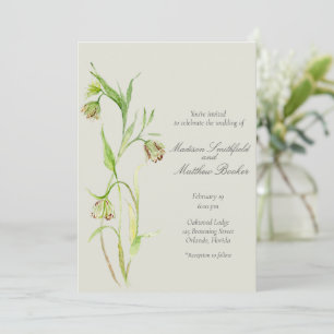 Elegante Watercolor Einladung