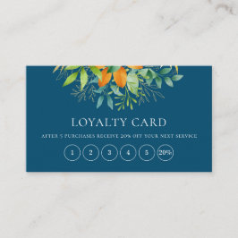 Elegante Watercolor Grüne Bouquet Botanical Blue Treuekarte