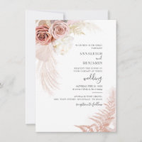 Elegante Watercolor Pampas Grotto America