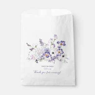 Elegante Watercolor Woodland Party Babydusche Favo Geschenktütchen