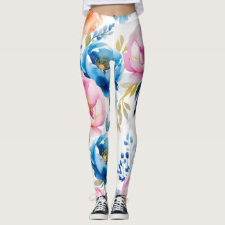 🌸 Elegante Watercolou Leggings - Chic & Sty