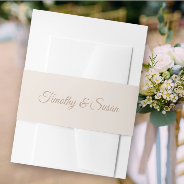 Elegante Wedding Invitation Bly Band (Von Creator hochgeladen)