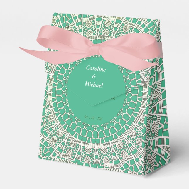 Elegante Wedding Party Fun Fevor Box Geschenkschachtel (Vorderseite)