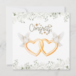 Elegante Wedding Verlobung Card Karte