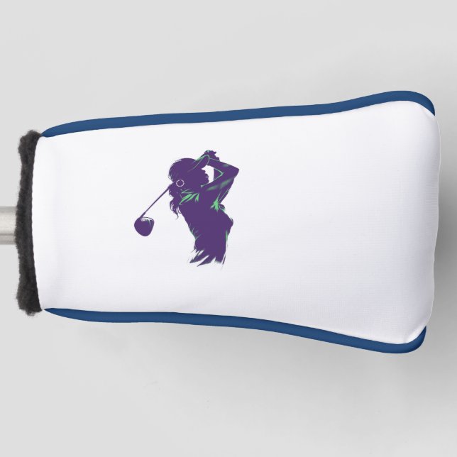 Elegante Weibchen Golf Headcover (Vorderseite)