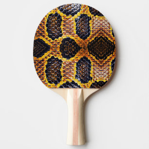 elegante, weiche Pythonschlangenhaut Tischtennis Schläger