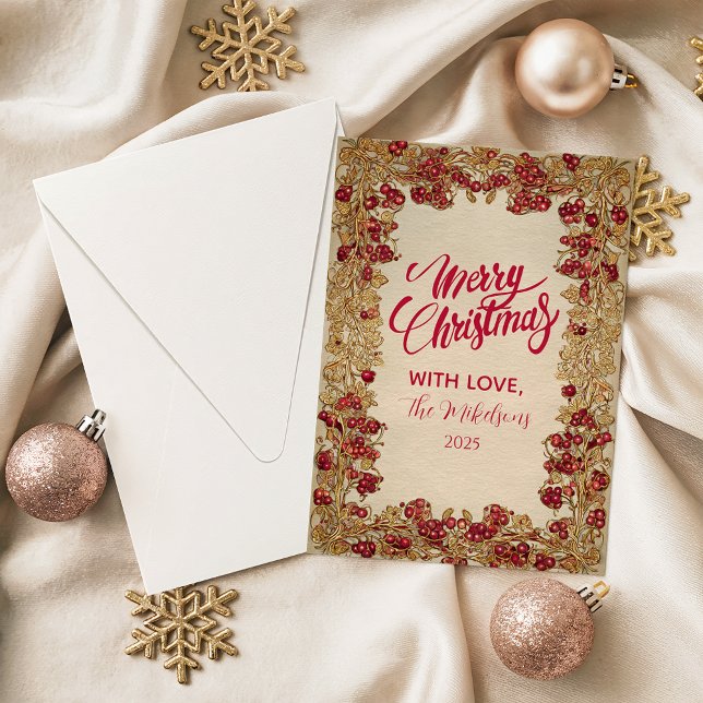 Elegante Weihnachten mit Goldblatt (Von Creator hochgeladen)