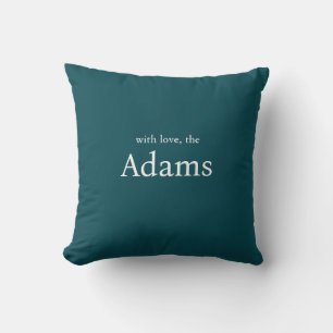 Elegante Weihnachten Modern Trendy Fun Couple Kissen