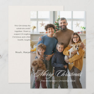 Elegante Weihnachts-Foto-Überlagerung Weihnachten
