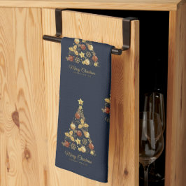Elegante Weihnachtsbaum Küchentücher