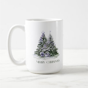 Elegante Weihnachtsbaumen Kaffeetasse