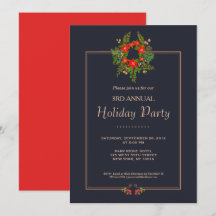 Elegante Weihnachtsfeier