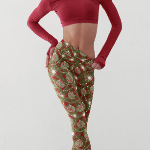 Elegante Weihnachtsfeiertage Leggings