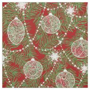 Elegante Weihnachtsfeiertage Stoff