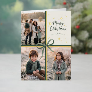 Elegante Weihnachtsgeschenk-Fotocollage