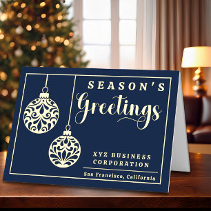 Elegante Weihnachtsgrüße für Unternehmen