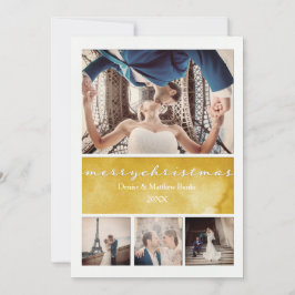 Elegante Weihnachtskarte Einladung