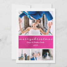 Elegante Weihnachtskarte